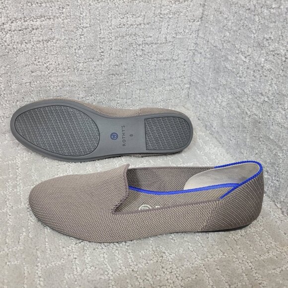 Rothy's The Loafer Mocha Round Toe Slip On Flat Shoes Women's Size US 7, 8, 10 - Picture 4 of 12